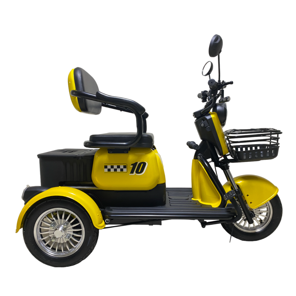Купить электрический Трицикл Rutrike Бумеранг Желтый в Прокопьевске по ...